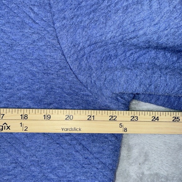 L.L. Bean Jacket Womens Light Blue Sherpa Lined Quilted Fleece Zip Classic - Picture 3 of 9